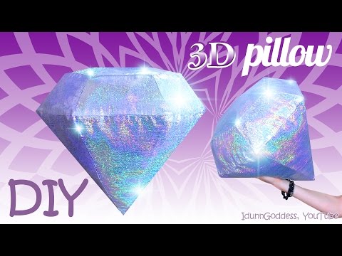 Kissen in Diamantform - So nähst du dir es selbst
