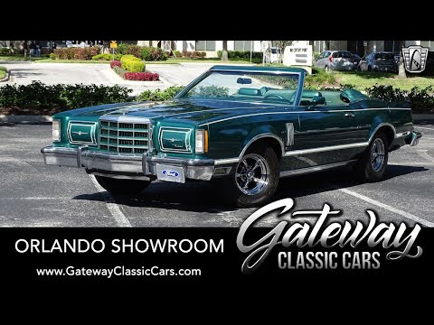 1979 Ford Thunderbird Convertible For Sale Gateway Classic Cars Orlando #2006