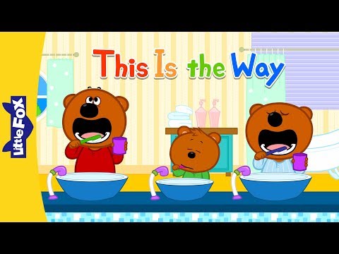 This Is the Way 2 | Nursery Rhymes | Favorite | Little Fox | Animated Songs for Kids