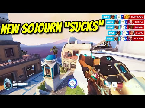 IDDQD tries the *NEW* Nerfed SOJOURN in Overwatch 2 Season 2