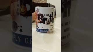 Beautiful mug....for Rakhi occasion ..Contact 8054023078 |Crazy Art And Craft |