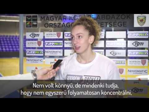 2019.04.03. Sopron Basket - VBW CEKK Cegléd, beharangozó