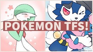 Pokémon transformations part 2 #tftg #pokemon #transformation #transfur