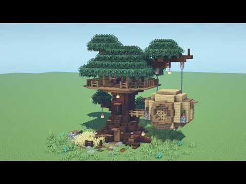 Minecraft Tutorial - How to Build a Tree House
