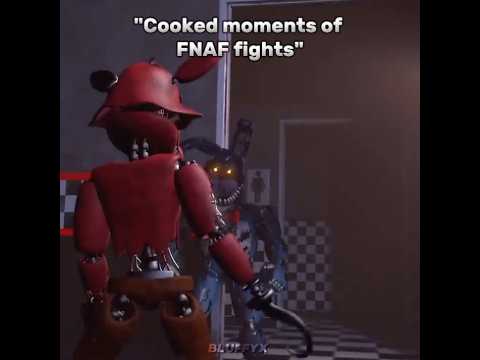 Tense moments in FNaF fights 💀 || #fivenightsatfreddys #fnaf #fnafedit #fnaffans #explore #shorts
