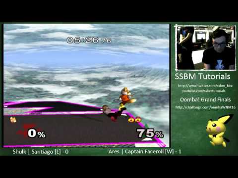 Oomba Grand Finals - Santiago (Falco, Fox) vs Captain Faceroll (Sheik) - Super Smash Bros. Melee