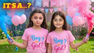 Download lagu كشف جنس الجنين ولد أو بنت | لحظات موثرة للتوأم 💙🩷 mp3