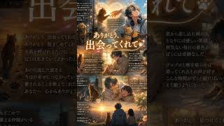 『出会ってくれて』