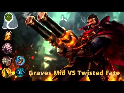 I GOT HOSTED BY MY ILLAOI!?!?! || Graves Mid vs Twisted Fate