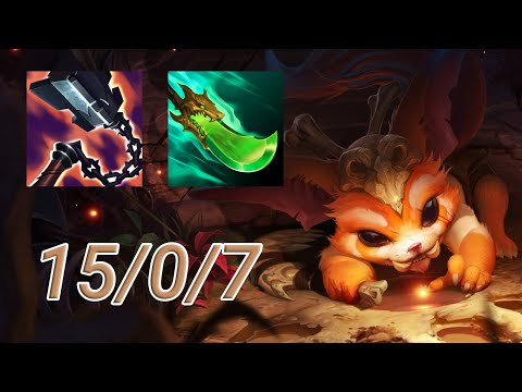 Gnar Top VS Kayle | KR Master Patch 13.17