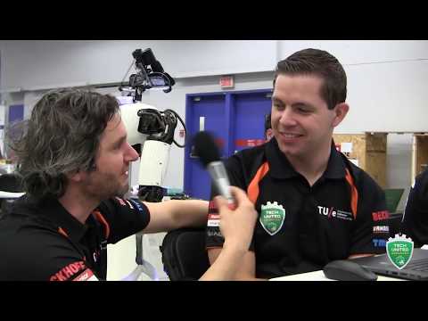 WC Robocup 2018, set up, day 1