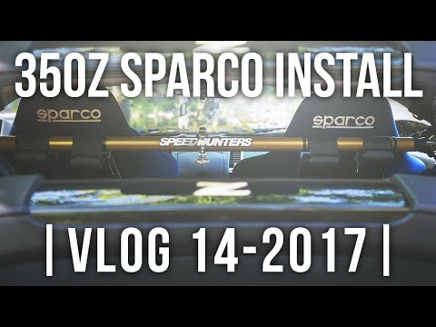 350Z SPARCO RACING SEATS INSTALL & TAKATA HARNESS | ZerofuckZ CHRNCLS Ep. 14