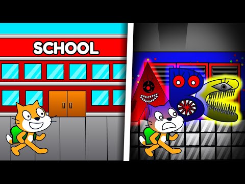 I Made A School Horror Game On Scratch..