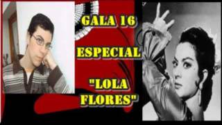 Miguel Angel Lopez.La Zarzamora.GALA 16 ESPECIAL LOLA FLORES.