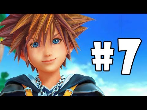 Kingdom Hearts 3 - Walkthrough - Part 7 - Twilight Town (PS4 HD) [1080p60FPS]