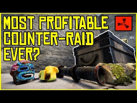 The Most PROFITABLE COUNTER-RAID You Will See TODAY!! - RUST (Part 5)