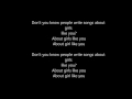 The Naked and Famous - Girls Like You - LYRICS ...