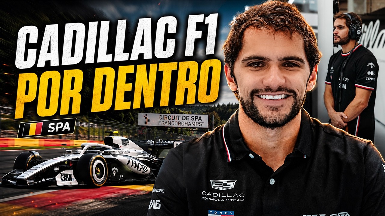 Meu PRIMEIRO GP com a Cadillac F1! Bastidores de Spa