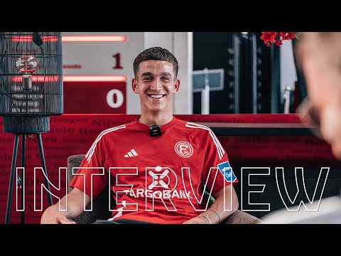 INTERVIEW | Neuzugang Giovanni Haag im ersten Gespräch | Fortuna Düsseldorf