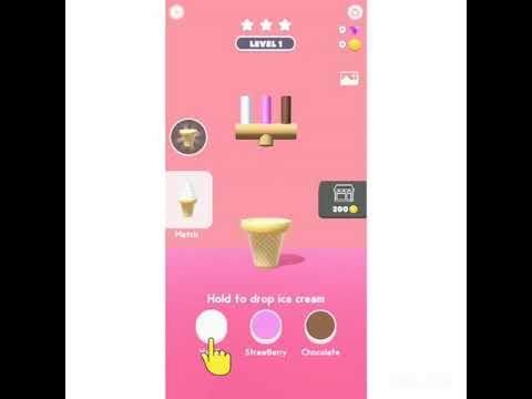 A ice cream game#saboor gaming