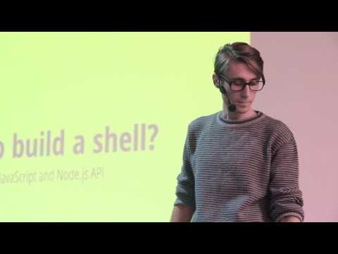 KharkivJS #7 2016 — Denys Dovhan — Shells written in JavaScript