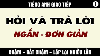 Tiếng Anh giao tiếp -  Hỏi Và Trả Lời - P1 