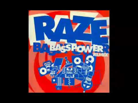 Raze feat Doug Lazy - Bass Power (12" Single Geoffrey C Edit) 1991