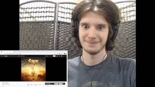 First listen to Styx - Man of Miracles (REACTION)