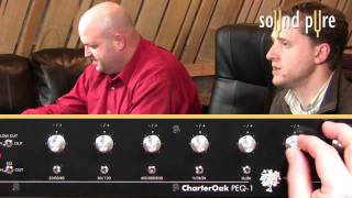 Video thumbnail for CharterOak PEQ1 - EQ on Full Mix Video Demo by soundpurestudios