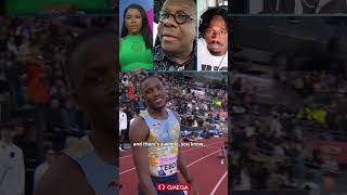 Donovan Bailey reacts to Gout Gout’s disappointing Diamond League debut