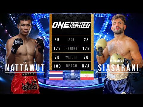 Jo Nattawut vs Mohammad Siasarani full fight