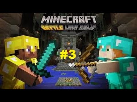 Minecraft PS4 - Battle Mode - Part 3 - Crazy Fall!