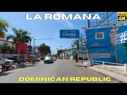 Driving La Romana Dominican Republic 4K 🇩🇴