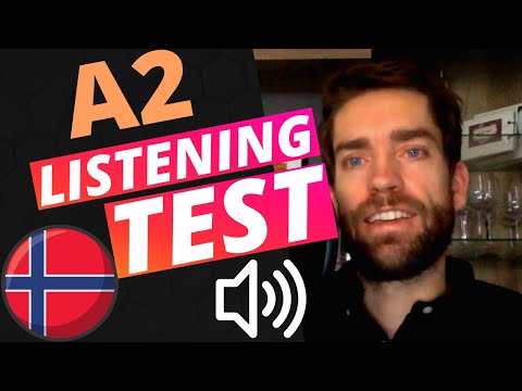 Norwegian listening TEST for A2 learners