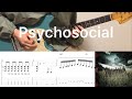 Slipknot Psychosocial Guitar Cover With Tabs Chords
