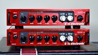 Video thumbnail for TC ELECTRONIC BH550 / BH800 Bass Amps by BassTheWorld.com