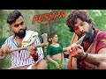 Pushpa Movie Spoof 😈 Puspa vs Police Action Scene || Allu Arjun, Rasmika Mandanna ||Rehta Boys 🙏🏻||