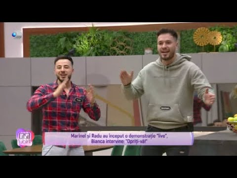 Casa Iubirii - Marinel si Radu, demonstratie "live"! Noua lor melodie starneste curiozitati!