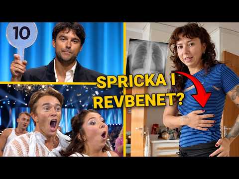 Vlogg: Röntgar revbenet & får programmets första tia!