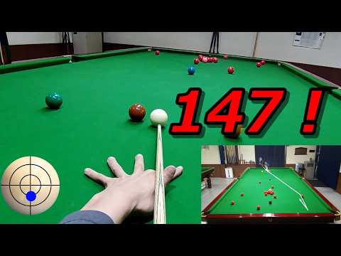 Snooker POV: 147 Break !