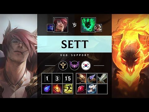Sett Support vs Thresh - KR Master Patch 25.20