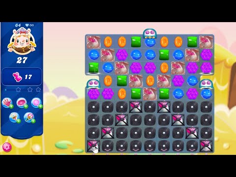 Candy Crush Saga LEVEL 64 NO BOOSTERS (new version)