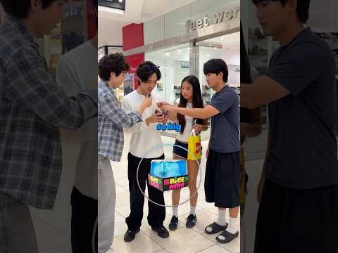 Giving Any Squishy To Strangers #asher #shorts