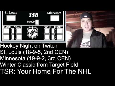 NHL on TSR: 2022 Winter Classic Blues Wild