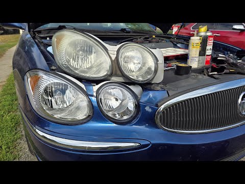 How to replace headlights 2005-2009 Buick Lacrosse