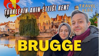 Türklerin Akın Ettiği Masal Şehir! | Brugge Gezi Vlogu #brugge #brussels #travel