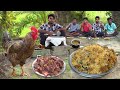 Country Chicken Biryani Recipe How To Tribe Cooking Chicken Dum Biryani In Village Desi Chicken