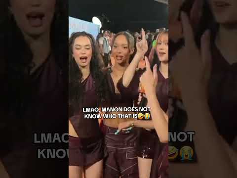 MANON DOES NOT KNOW SPONGEBOB 😭😭 #manon #katseye #kpop