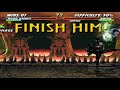 Mortal Kombat Komplete Mugen MKTrilogy Noob Saibot Gameplay