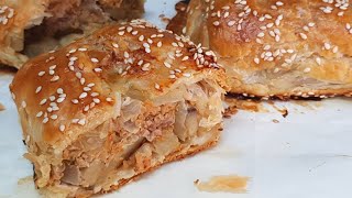 מאפה קניש חם מהמטבח האירופאי עם בשר ותפוחי אדמה @מטבח בקלי קלות ליהי קרויץ הערוץ היחידי המקורי